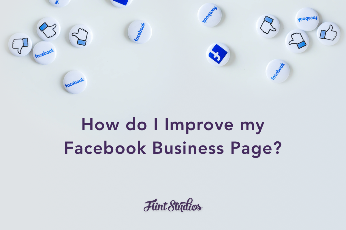 how to improve facebook page