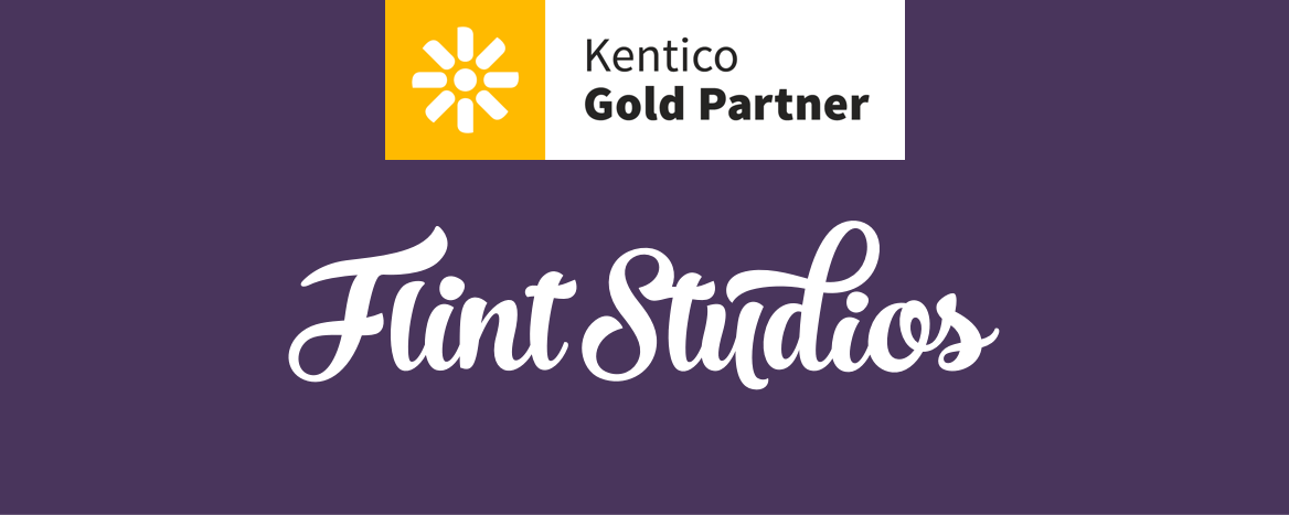 Flint Studios Announces Gold Partnership with Kentico